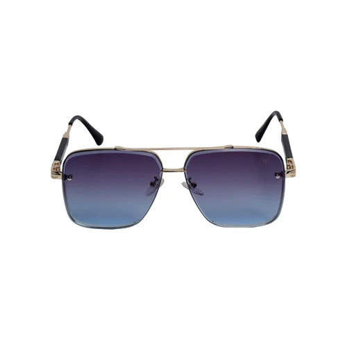 Enzo Gold M5206 Sunglasses By Mad Brown