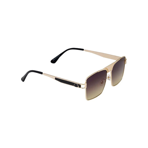 Orso Gold Z349 Sunglasses By Mad Brown