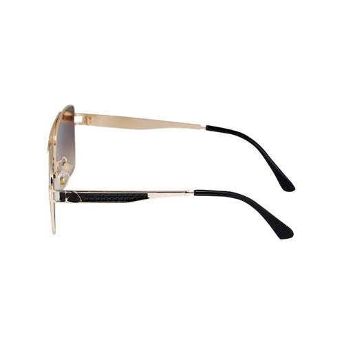 Orso Gold Z349 Sunglasses By Mad Brown