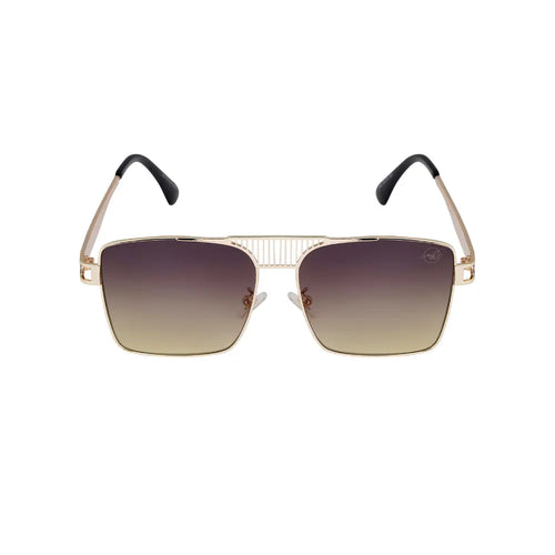 Orso Gold Z349 Sunglasses By Mad Brown