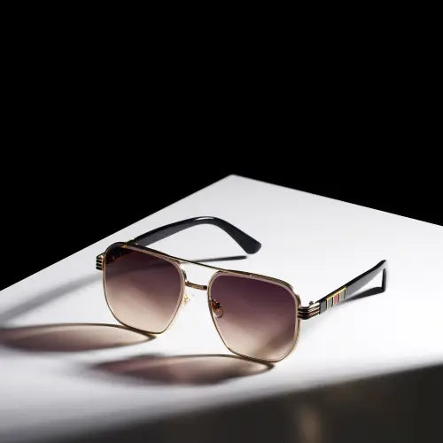 Gold cheap designer sunglasses