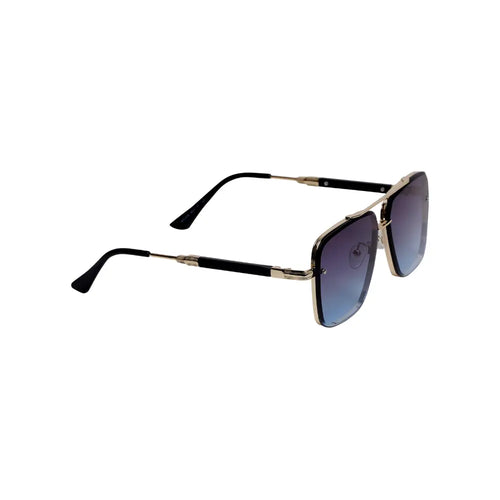 Enzo Gold M5206 Sunglasses By Mad Brown