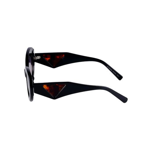 Mirage Black M458 Sunglasses By Mad Brown