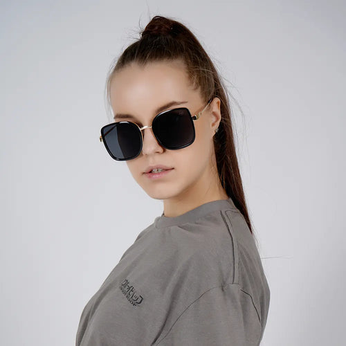 Luna Black M551 Sunglasses By Mad Brown