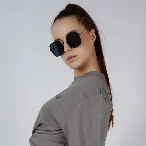 Luna Black M551 Sunglasses By Mad Brown