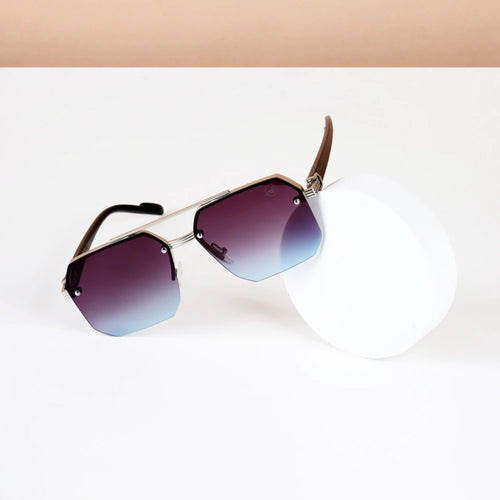 Zany Black 2307 Sunglasses By Mad Brown