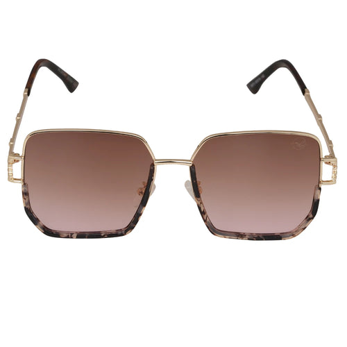 Divina Gold M575 Sunglasses By Mad Brown