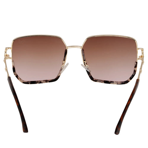 Divina Gold M575 Sunglasses By Mad Brown