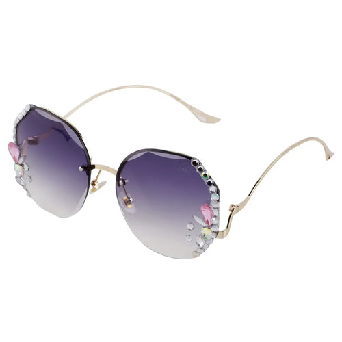 Bliss Gold 90125 Sunglasses By Mad Brown