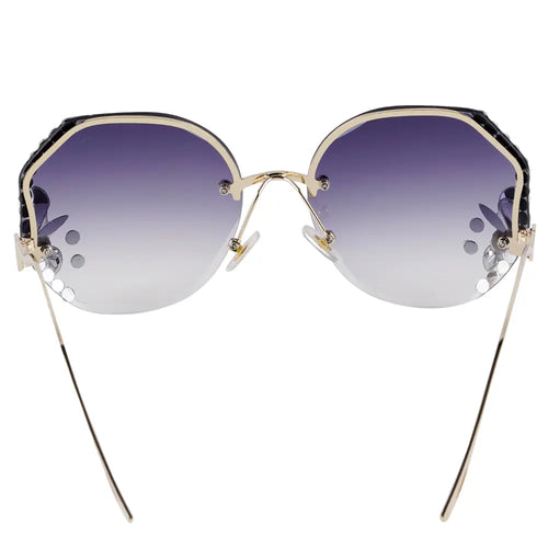 Bliss Gold 90125 Sunglasses By Mad Brown