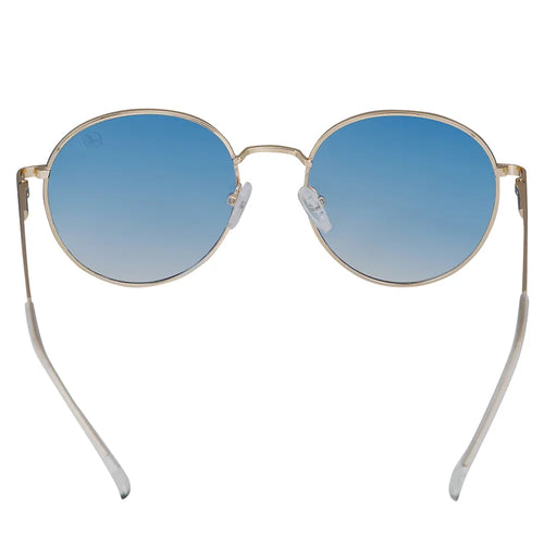 Bella Blue 9130BIU Sunglasses By Mad Brown