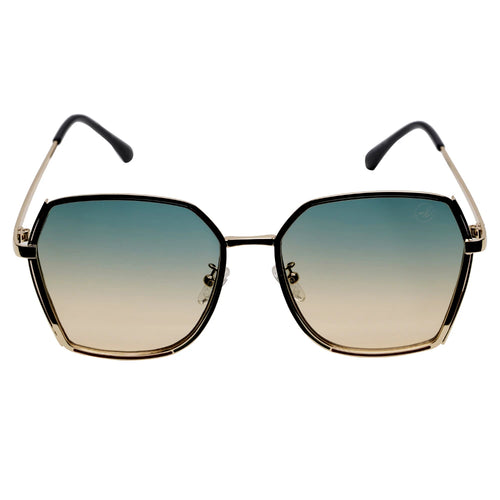 Zany Gold M512 Sunglasses By Mad Brown