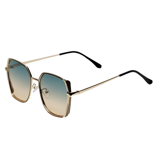 Zany Gold M512 Sunglasses By Mad Brown