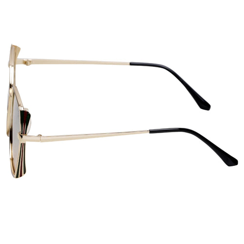 Zany Gold M512 Sunglasses By Mad Brown