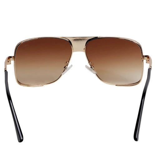 Elegenza Gold M530 Sunglasses By Mad Brown